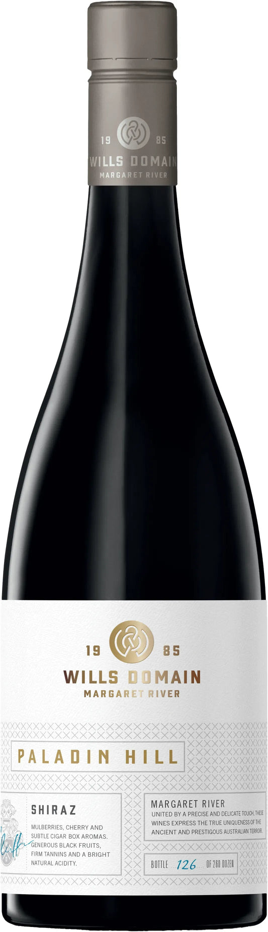 Wills Domain Paladin Hill Shiraz 2022 750ml-Wine-Wills Domain-Afterpay-Alcohol-Delivery-Barrel-and-Batch-