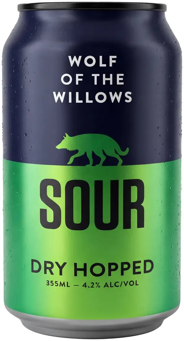 Wolf Of The Willows Sour Dry Hopped 4.2% 24 Pack Cans 355ml | Barrel & Batch