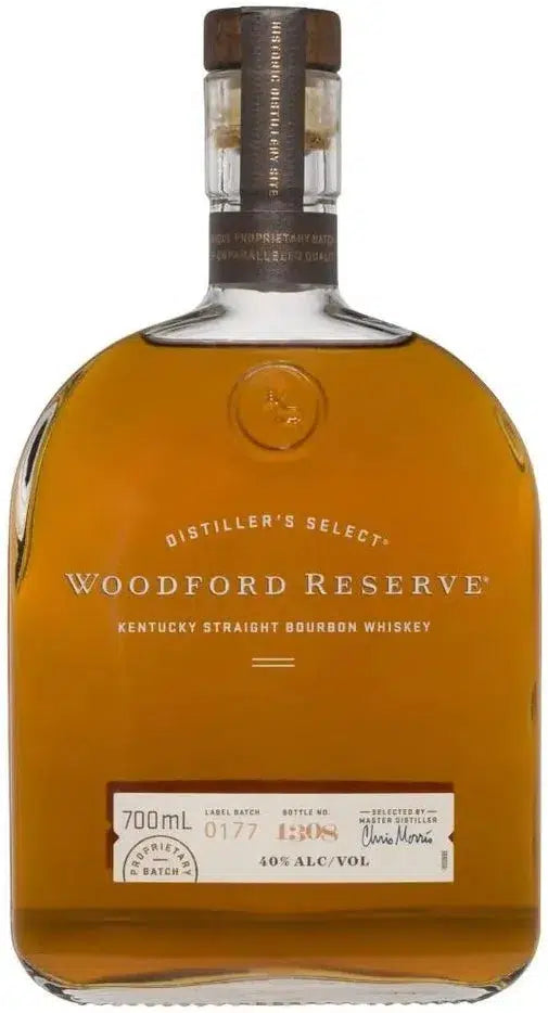 Woodford Reserve Distillers Select Straight Bourbon Whiskey 700ml-Spirits-Woodford Reserve-Afterpay-Alcohol-Delivery-Barrel-and-Batch-