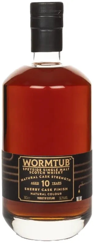 Wormtub Cask Strength 10 Year Old (Batch 5) Single Malt Scotch Whisky 700ml-Spirits-Wormtub-Afterpay-Alcohol-Delivery-Barrel-and-Batch-