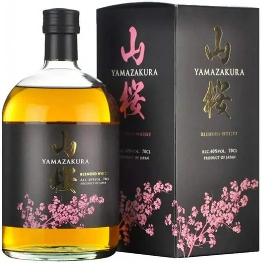 Yamazakura Blended Japanese Whisky 500ml-Spirits-Yamazakura-Afterpay-Alcohol-Delivery-Barrel-and-Batch-