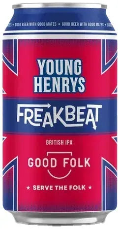 Young Henrys Freakbeat British IPA 5.4% Cans 375ml | Barrel & Batch