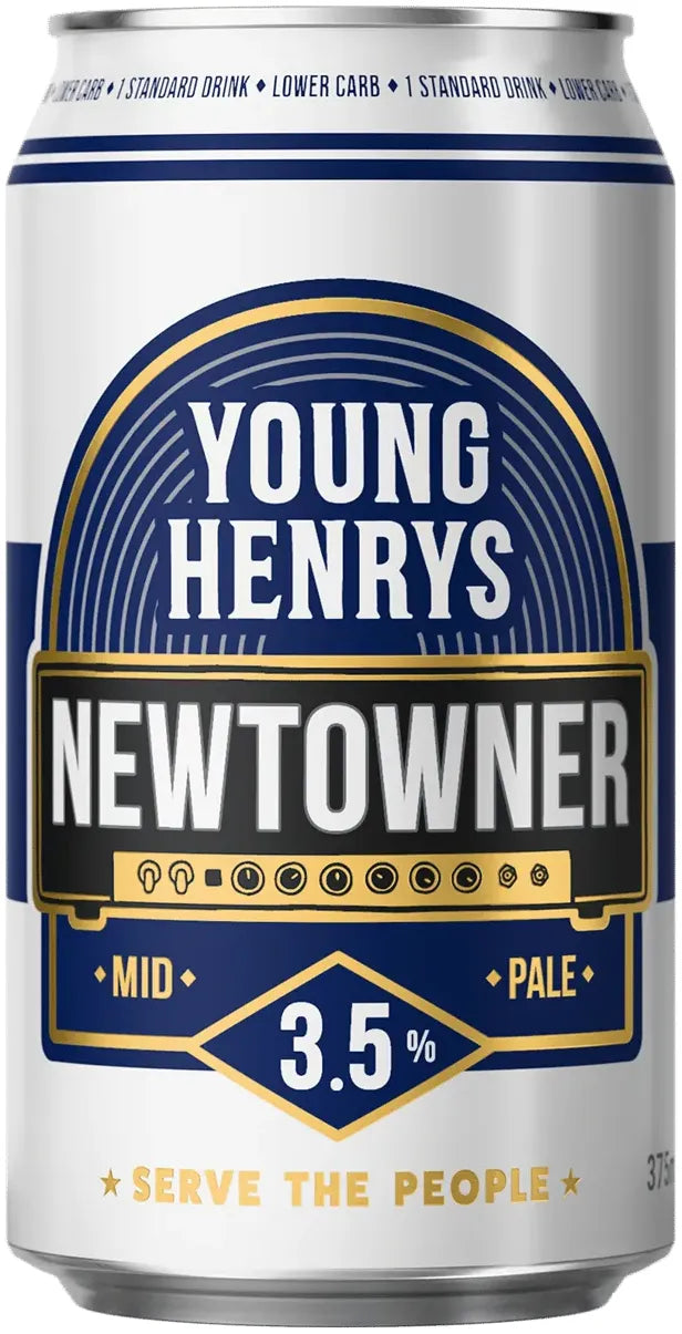 Young Henrys Newtowner 3.5% 16 Pack Cans 375ml