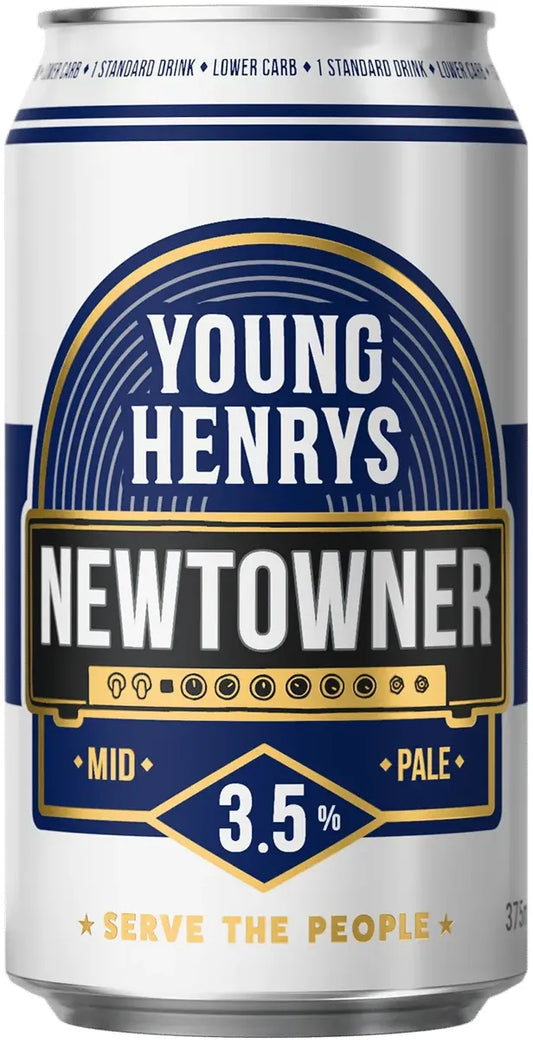 Young Henrys Newtowner 3.5% 16 Pack Cans 375ml