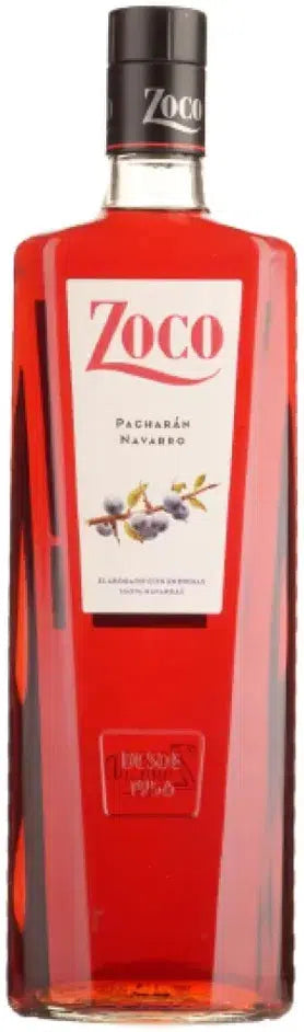 Zoco Pacharan Navarro Sloe Berry Liqueur 1L-Spirits-Zoco Pacharan-Afterpay-Alcohol-Delivery-Barrel-and-Batch-
