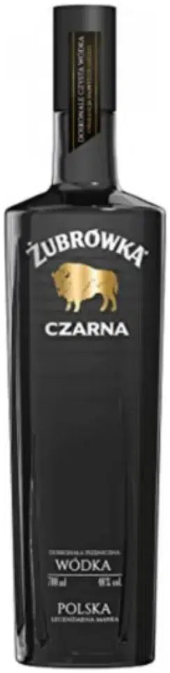 Zubrowka Czarna Black Polish Vodka 500ml-Spirits-Zubrowka-Afterpay-Alcohol-Delivery-Barrel-and-Batch-