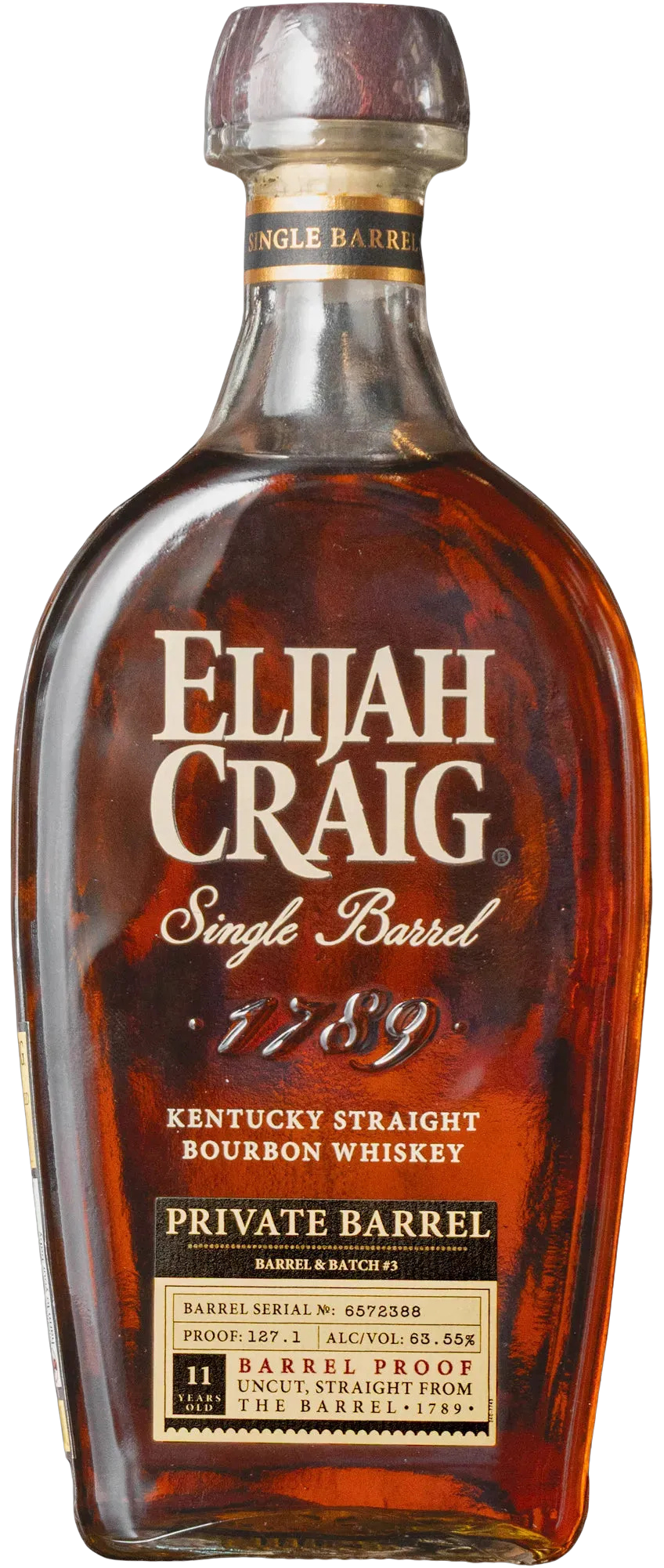 Elijah Craig Private Barrel - Barrel & Batch #3 Bourbon Whiskey 700ml