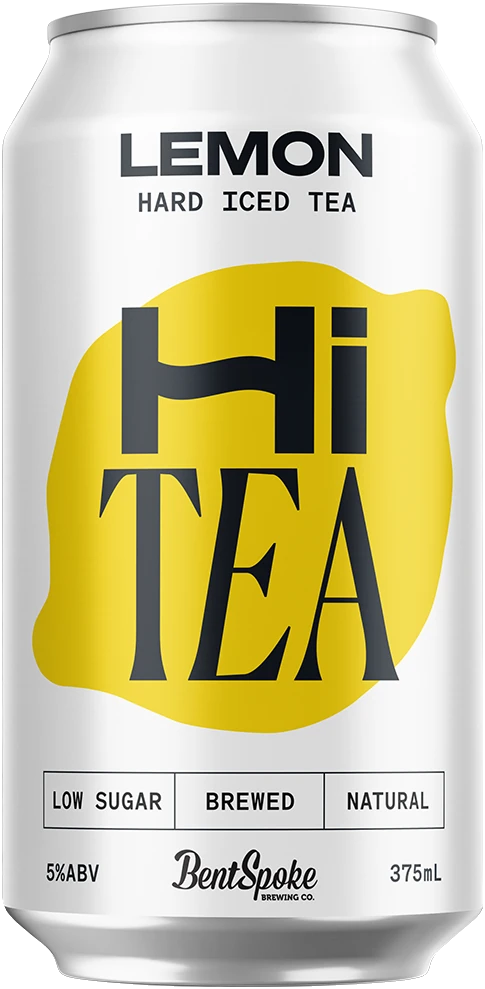Hi Tea Hard Iced Tea Lemon 5% 16 Pack Cans 375ml