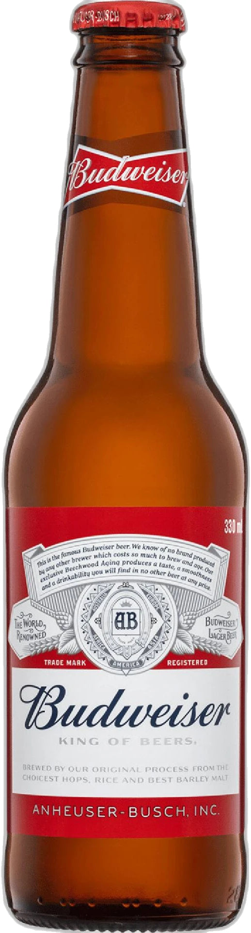 Budweiser Beer 330ml bottle