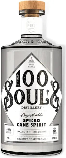 100 Souls Original White Rum 700ml-Spirits-100 Souls-[afterpay_alcohol_delivery]-[buy_spirits_online]-[buy_wine_online]-Barrel & Batch