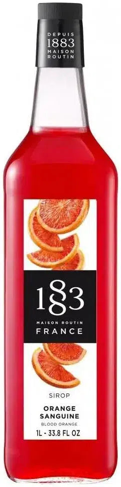 1883 Blood Orange Syrup 1L-Non-Alcoholic-1883-[afterpay_alcohol_delivery]-[buy_spirits_online]-[buy_wine_online]-Barrel & Batch