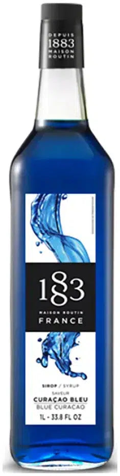 1883 Blue Curacao Syrup 1L-Non-Alcoholic-1883-[afterpay_alcohol_delivery]-[buy_spirits_online]-[buy_wine_online]-Barrel & Batch