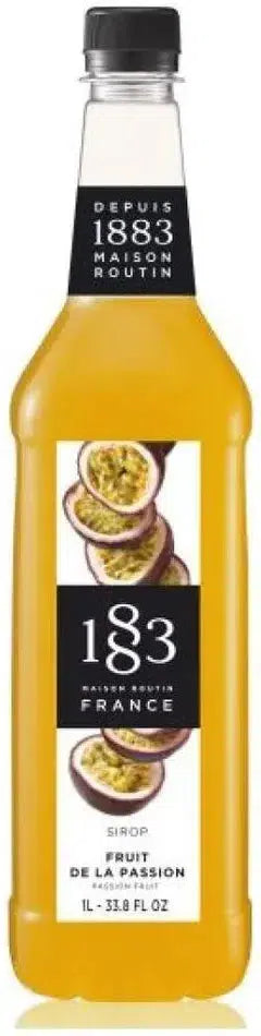 1883 Passionfruit Syrup 1L-Non-Alcoholic-1883-[afterpay_alcohol_delivery]-[buy_spirits_online]-[buy_wine_online]-Barrel & Batch