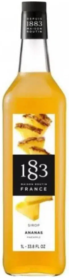 1883 Pineapple Syrup 1L-Non-Alcoholic-1883-[afterpay_alcohol_delivery]-[buy_spirits_online]-[buy_wine_online]-Barrel & Batch