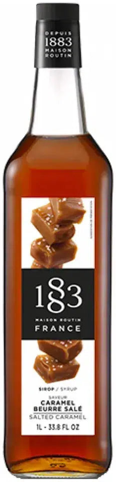 1883 Salted Caramel Syrup 1L-Non-Alcoholic-1883-[afterpay_alcohol_delivery]-[buy_spirits_online]-[buy_wine_online]-Barrel & Batch