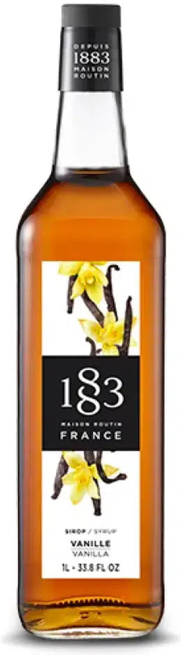 1883 Vanilla Syrup 1L-Non-Alcoholic-1883-[afterpay_alcohol_delivery]-[buy_spirits_online]-[buy_wine_online]-Barrel & Batch