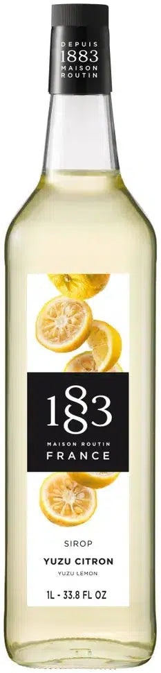 1883 Yuzu Syrup 1L-Non-Alcoholic-1883-[afterpay_alcohol_delivery]-[buy_spirits_online]-[buy_wine_online]-Barrel & Batch