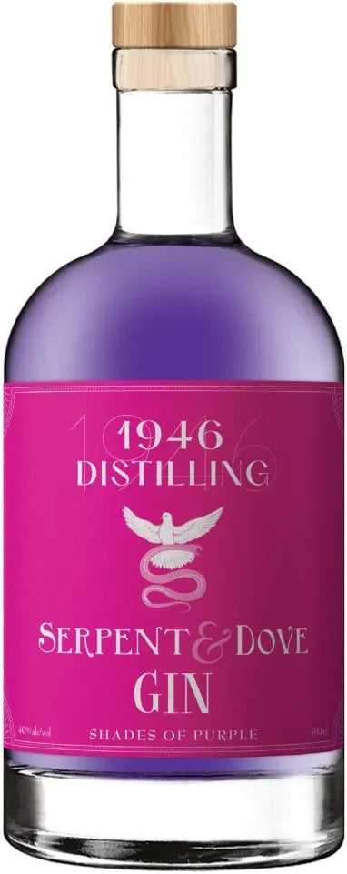 1946 Distilling Shades Of Purple Gin 700ml-Spirits-1946 Distilling-[afterpay_alcohol_delivery]-[buy_spirits_online]-[buy_wine_online]-Barrel & Batch