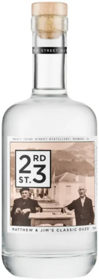 23rd Street Ouzo 700ml-Spirits-23rd Street Distillery-[afterpay_alcohol_delivery]-[buy_spirits_online]-[buy_wine_online]-Barrel & Batch