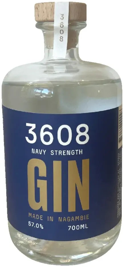 3608 Navy Strength Gin 700ml-Spirits-3608-[afterpay_alcohol_delivery]-[buy_spirits_online]-[buy_wine_online]-Barrel & Batch