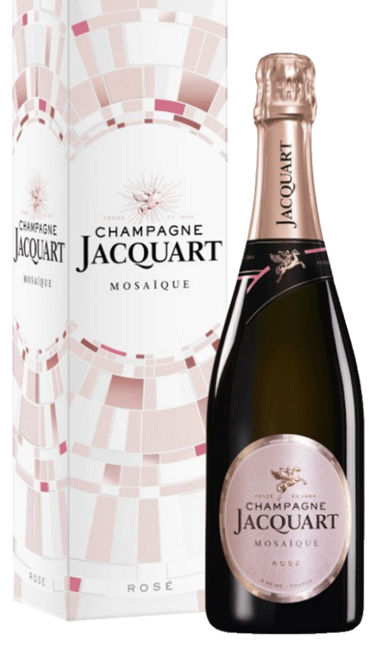 buy Jacquart Mosaique Rose With Gift Box 750ml online - Jacquart Wine - online liquor store - afterpay alcohol delivery - premium spirits & wine - barrel and batch