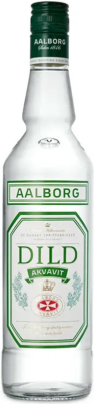 Aalborg Dild Akvavit 700ml-Spirits-Aalborg-[afterpay_alcohol_delivery]-[buy_spirits_online]-[buy_wine_online]-Barrel & Batch