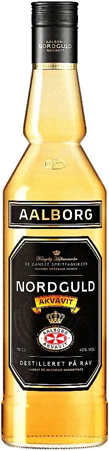 Aalborg Nordguld Aquavit 700ml-Spirits-Aalborg-[afterpay_alcohol_delivery]-[buy_spirits_online]-[buy_wine_online]-Barrel & Batch