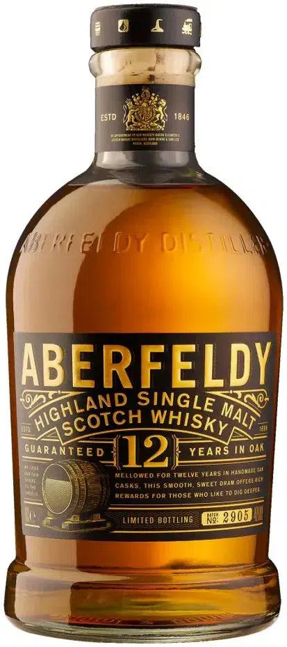 Aberfeldy 12 Year Old Single Malt Scotch Whisky 700ml-Spirits-Aberfeldy-[afterpay_alcohol_delivery]-[buy_spirits_online]-[buy_wine_online]-Barrel & Batch