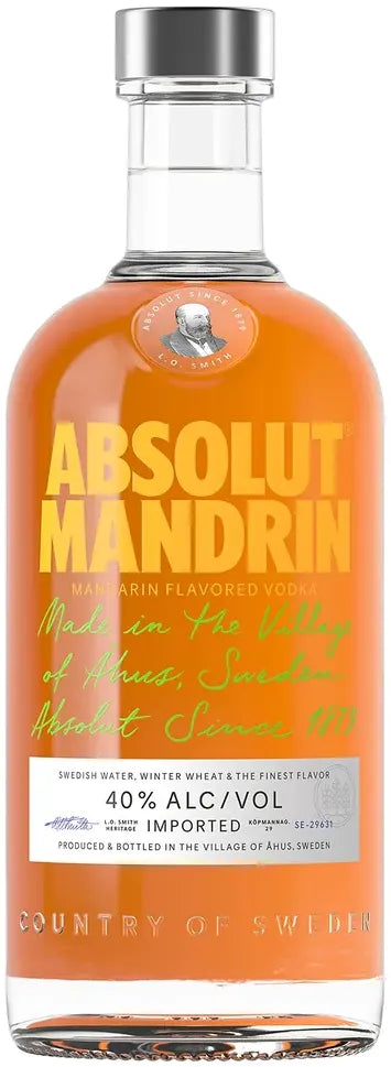 Absolut Mandrin Vodka 1L-Spirits-Absolut-[afterpay_alcohol_delivery]-[buy_spirits_online]-[buy_wine_online]-Barrel & Batch