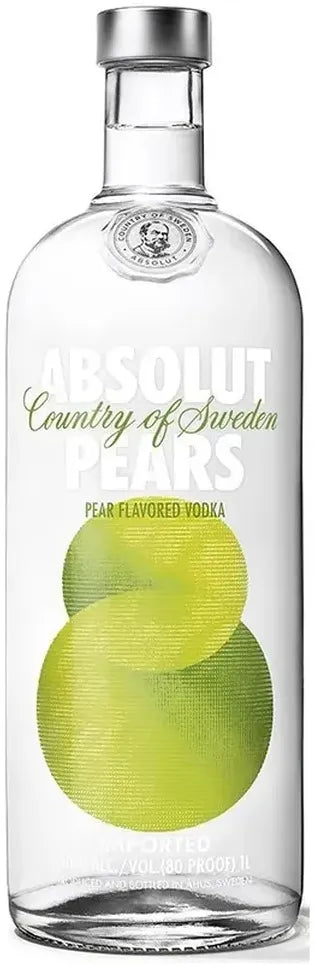 Absolut Pear Vodka 1L-Spirits-Absolut-[afterpay_alcohol_delivery]-[buy_spirits_online]-[buy_wine_online]-Barrel & Batch