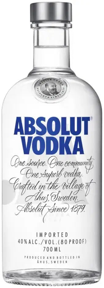 Absolut Vodka 1L-Spirits-Absolut-[afterpay_alcohol_delivery]-[buy_spirits_online]-[buy_wine_online]-Barrel & Batch