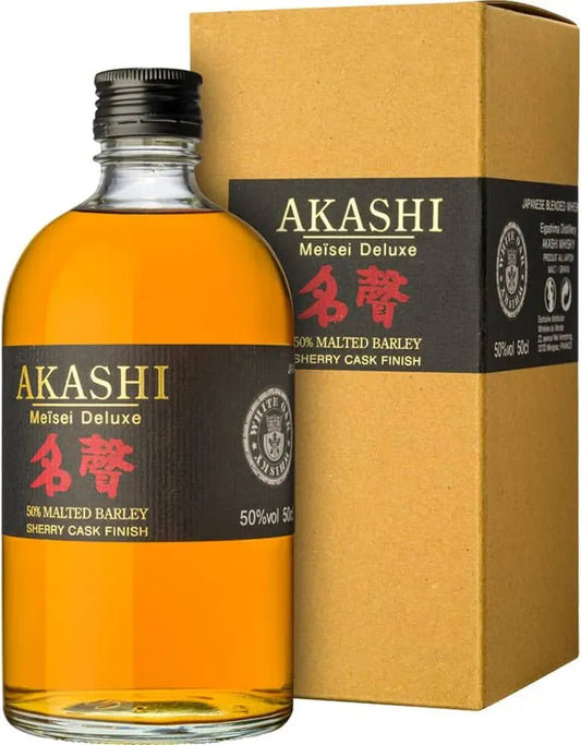 Akashi Meisi Deluxe Sheery Cask Finish Japanese Whisky 500ml-Spirits-Akashi-[afterpay_alcohol_delivery]-[buy_spirits_online]-[buy_wine_online]-Barrel & Batch