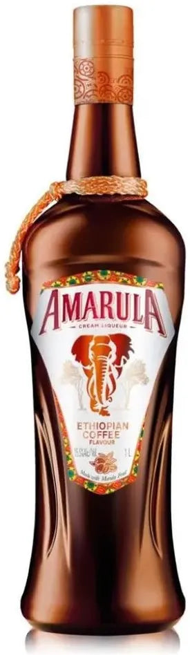 Amarula Ethiopian Coffee Cream Liqueur 1L-Spirits-Amarula-[afterpay_alcohol_delivery]-[buy_spirits_online]-[buy_wine_online]-Barrel & Batch