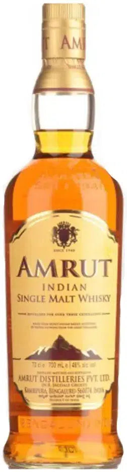 Amrut Indian Single Malt Whisky 700ml-Spirits-Amrut-[afterpay_alcohol_delivery]-[buy_spirits_online]-[buy_wine_online]-Barrel & Batch