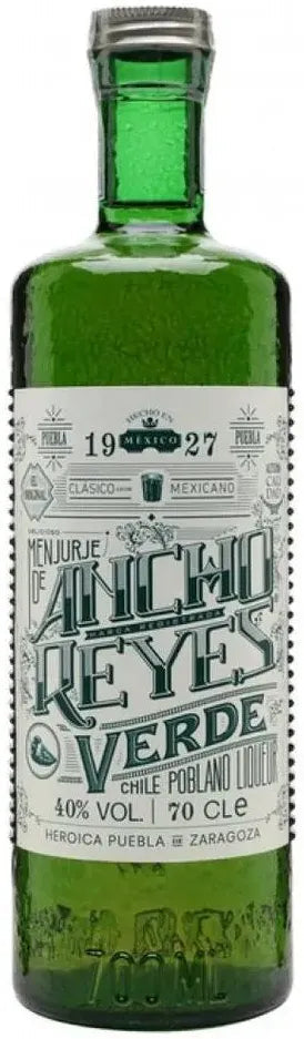 Ancho Reyes Verde Chile Poblano Liqueur 700ml-Spirits-Ancho Reyes-[afterpay_alcohol_delivery]-[buy_spirits_online]-[buy_wine_online]-Barrel & Batch