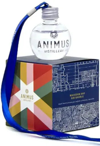 Animus Macedon Gin Bauble 50ml-Spirits-Animus-[afterpay_alcohol_delivery]-[buy_spirits_online]-[buy_wine_online]-Barrel & Batch