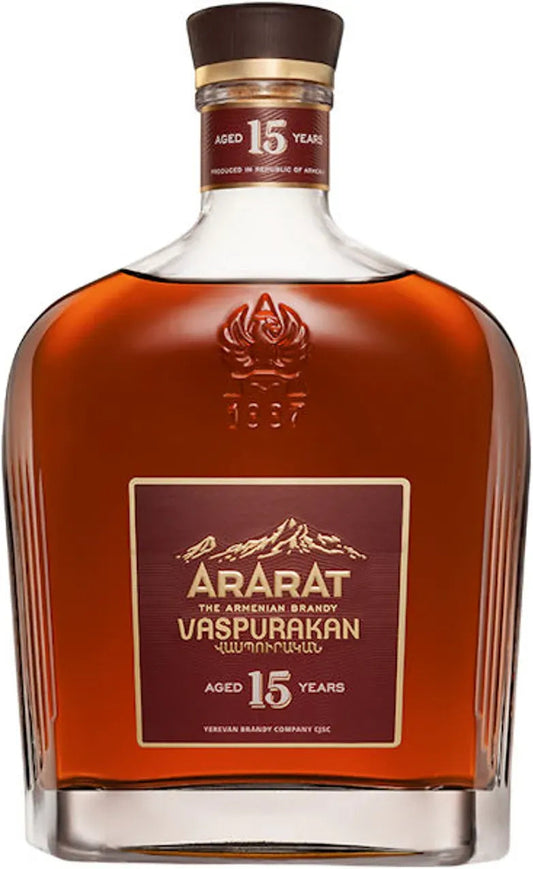 Ararat Vaspurakan 15 Year Old Brandy 700ml-Spirits-Ararat-[afterpay_alcohol_delivery]-[buy_spirits_online]-[buy_wine_online]-Barrel & Batch