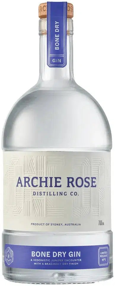 Archie Rose Bone Dry Gin 700ml-Spirits-Archie Rose Distilling Co.-[afterpay_alcohol_delivery]-[buy_spirits_online]-[buy_wine_online]-Barrel & Batch