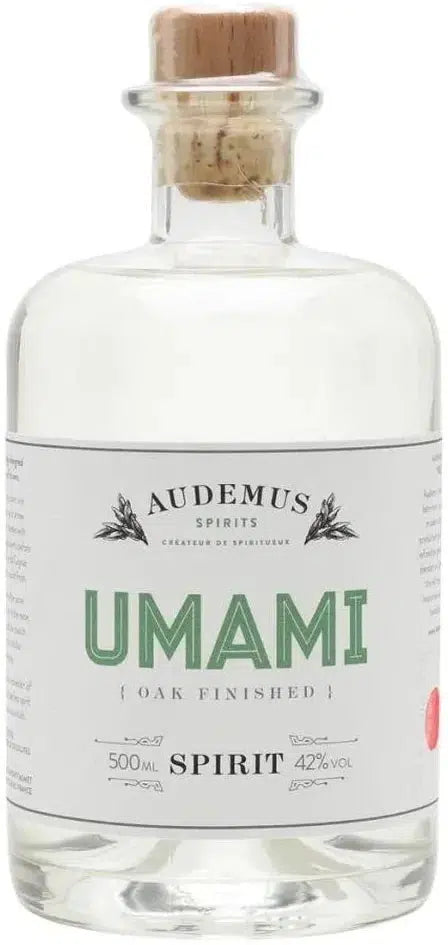 Audemus Umami Gin 500ml-Spirits-Audemus-[afterpay_alcohol_delivery]-[buy_spirits_online]-[buy_wine_online]-Barrel & Batch