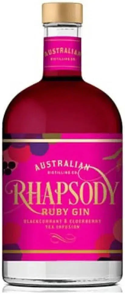 Australian Distilling Co Rhapsody Ruby Gin 700ml-Spirits-Australian Distilling Co-[afterpay_alcohol_delivery]-[buy_spirits_online]-[buy_wine_online]-Barrel & Batch