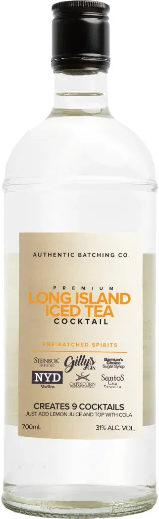 Authentic Batching Co Long Island Iced Tea 700ml-Spirits-Authentic Batching Co-[afterpay_alcohol_delivery]-[buy_spirits_online]-[buy_wine_online]-Barrel & Batch