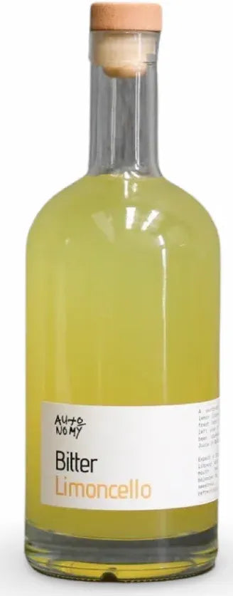 Autonomy Bitter Limoncello Liqueur 700ml-Spirits-Autonomy-[afterpay_alcohol_delivery]-[buy_spirits_online]-[buy_wine_online]-Barrel & Batch