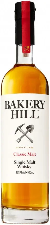 Bakery Hill Classic Single Malt 500ml-Spirits-Bakery Hill-[afterpay_alcohol_delivery]-[buy_spirits_online]-[buy_wine_online]-Barrel & Batch