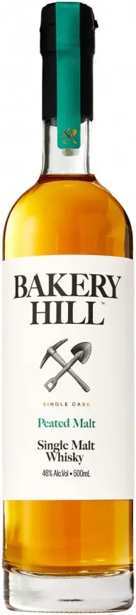 Bakery Hill Peated Single Malt 500ml-Spirits-Bakery Hill-[afterpay_alcohol_delivery]-[buy_spirits_online]-[buy_wine_online]-Barrel & Batch