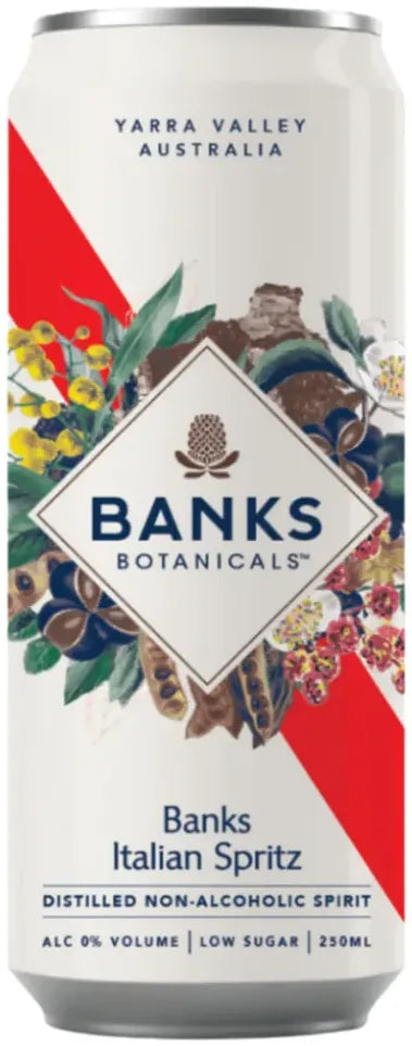 Banks Botanicals Banks Italian Spritz Non Alcoholic 250ml-Pre-Mixed Drinks-Banks Botanicals-[afterpay_alcohol_delivery]-[buy_spirits_online]-[buy_wine_online]-Barrel & Batch