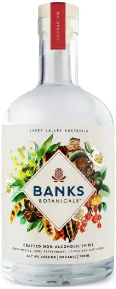 Banks Botanicals Crafted Non-Alcoholic Spirit 700ml-Non-Alcoholic-Banks Botanicals-[afterpay_alcohol_delivery]-[buy_spirits_online]-[buy_wine_online]-Barrel & Batch