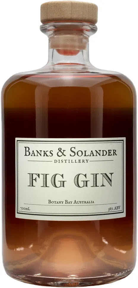 Banks & Solander Fig Gin 700ml-Spirits-Banks & Solander-[afterpay_alcohol_delivery]-[buy_spirits_online]-[buy_wine_online]-Barrel & Batch