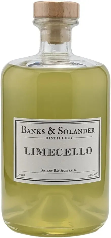 Banks & Solander Limecello Liqueur 700ml-Spirits-Banks & Solander-[afterpay_alcohol_delivery]-[buy_spirits_online]-[buy_wine_online]-Barrel & Batch