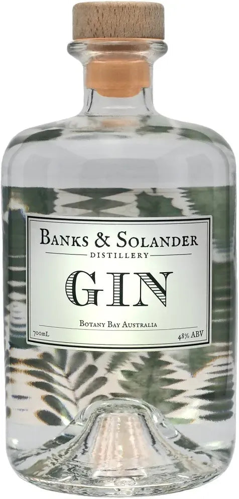 Banks & Solander Signature Gin 700ml-Spirits-Banks & Solander-[afterpay_alcohol_delivery]-[buy_spirits_online]-[buy_wine_online]-Barrel & Batch