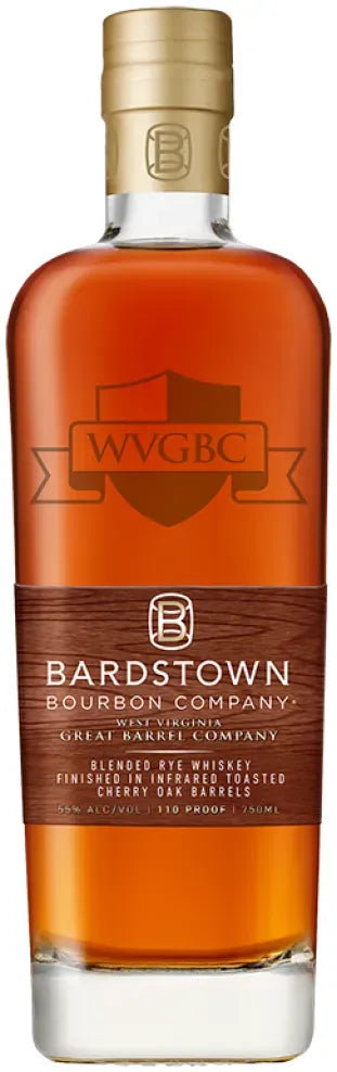 Bardstown Bourbon Co WVGBC Blended Rye Whiskey Red Cherry Oak Finish 750ml-Spirits-Bardstown Bourbon Co-[afterpay_alcohol_delivery]-[buy_spirits_online]-[buy_wine_online]-Barrel & Batch